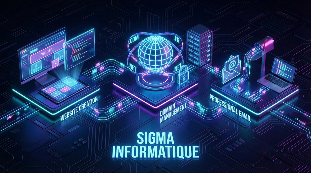 Cr&eacute;ation de sites internet par SIGMA